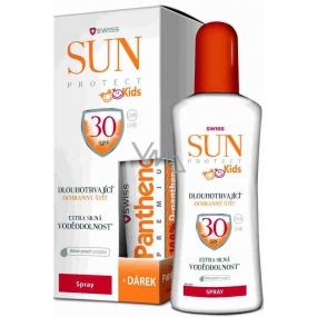 SunProtect Swiss Kids SPF30 Sonnenschutzspray 250 ml + Premium Panthenol 10% After Sun 50 ml