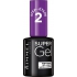 Rimmel London Super Gel Top Coat Überlack 001 Transparent 12 ml