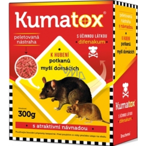Kumatox G Granulatköder zur Abtötung von Hausmäusen 300 g