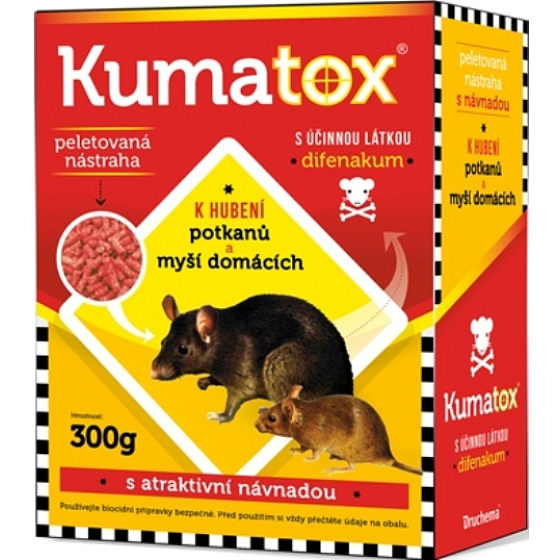 Kumatox G Granulatköder zur Abtötung von Hausmäusen 300 g