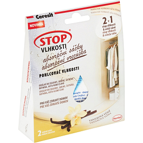 Ceresit Stop Feuchtigkeit Absorptionsbeutel mit Vanilleduft 2 x 50g