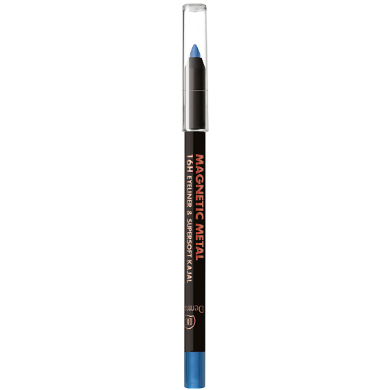 Dermacol Metallic Eyeliner Magnetischer Metallic Eyeliner mit Bleistift 03 blau 2 g