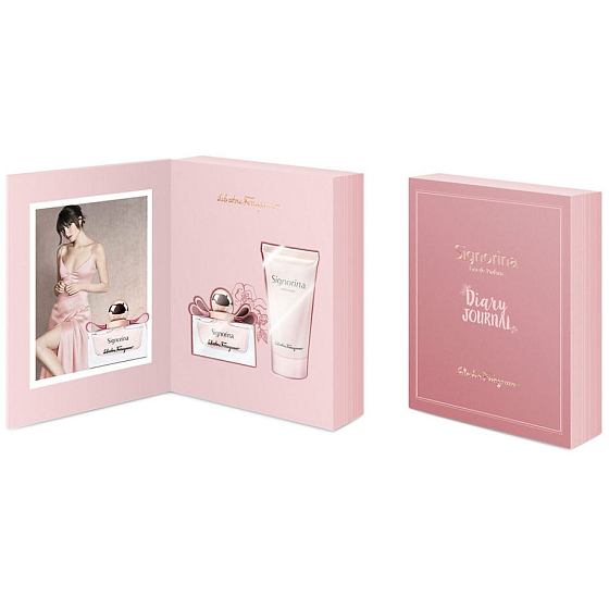 Salvatore Ferragamo Signorina parfümiertes Wasser für Frauen 50 ml + Körperlotion 100 ml, Geschenkset