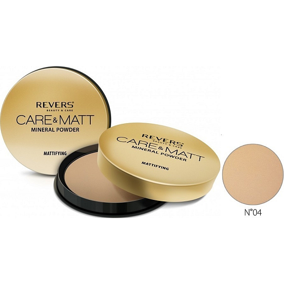 Revers Care & Matt Compact Powder Kompaktpuder 04, 8 g
