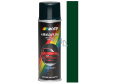 Motip Škoda Acryl Autolack Spray SD 5550 Green Benzin 150 ml