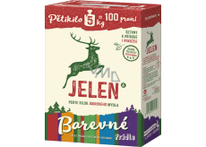 Jelen Waschpulver Color, 100 Wäschen, 5 kg