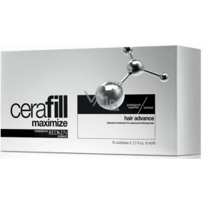 Redken Cerafill Maximieren Sie den Haarvorschub Aminexil Haarausfallbehandlung 10 x 6 ml