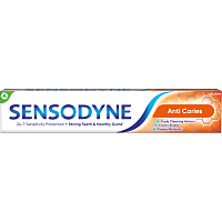 Sensodyne Anti Caries Zahnpasta mit Fluorid, 75 ml