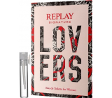 Replay Signature Lovers for Woman Eau de Toilette für Frauen 2 ml mit Spray, Fläschchen