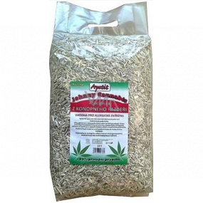 Apetit Johnny Cannabis Hanfstreu Bettwäsche für allergische Tiere ökologische staubfreie Bettwäsche. 100% Naturprodukt 10 l