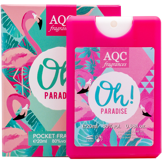AQC-Düfte Oh! Paradies Eau de Toilette für Frauen 20 ml