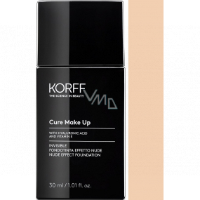 Korff Cure Make Up Invisible Nude Effect Foundation Invisible Makeup 01 Creamy 30 ml