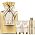Grace Cole Bergamot, Ginger & Lemongrass Badeschaum 250 ml + Reinigungsgel 150 ml + Körperlotion 150 ml + Waschschwamm, Kosmetikset für Damen