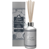 Tesori d'Oriente Muschio Bianco Aroma Diffusor mit Rattanstäbchen, 200 ml
