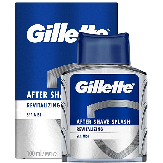 Gillette Revitalizing Sea Mist Aftershave für Männer 100 ml