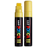 Posca Universal-Acrylmarker mit extra breiter, gerader Spitze 15 mm Gelb PC-17K