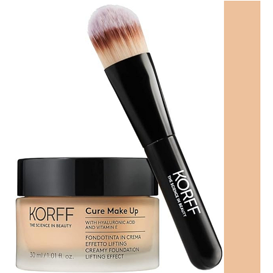 Korff Cure Make Up Creme-Make-up mit Lifting-Effekt 03 Noix 30 ml
