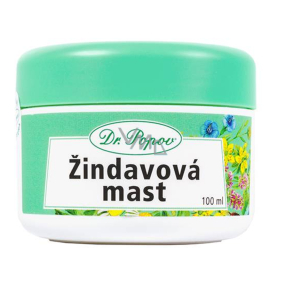 Dr. Popov Zindava Salbe Prävention in der Pflege des Analbereichs und atopisches Ekzem 100 ml