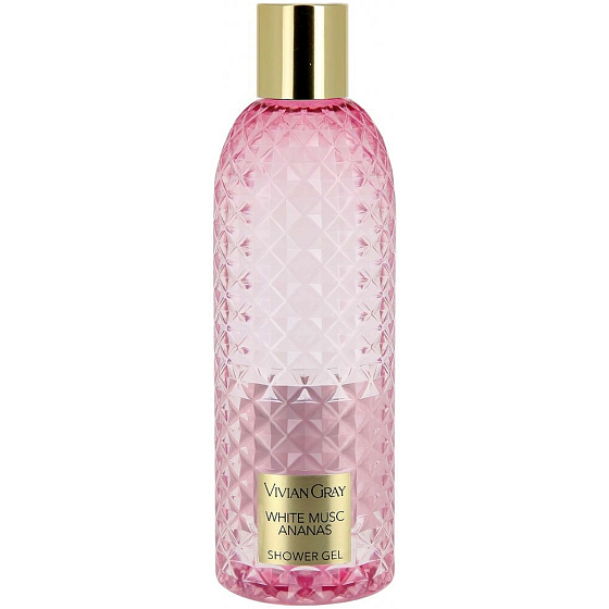 Vivian Gray Weißer Moschus-Ananas Duschgel 300 ml