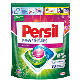 Persil Power Caps Farbkapseln zum Waschen von Buntwäsche 33 Stück 495 g