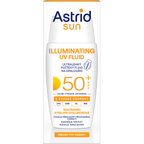 Astrid Sun Fluid OF50+ ultraleichte Sonnenpflege-Fluid 50 ml Astrid Sun Fluid OF50+ ultraleichte Sonnenpflege-Fluid 50 ml