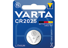 Varta CR2025 Lithium-Knopfzelle 1 Stück