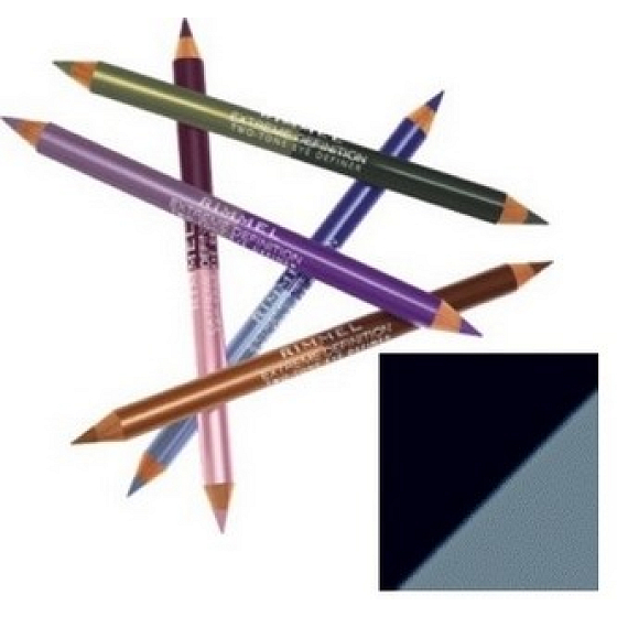 Rimmel London Extreme Definition Duo Tone Augenstift 001