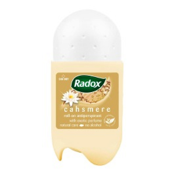 Radox Cashmere Ball Antitranspirant Deodorant Roll-On für Frauen 50 ml