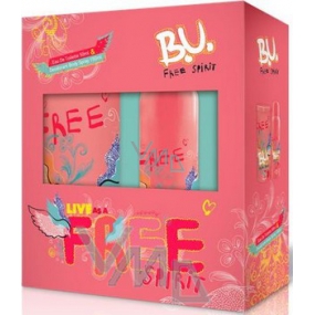 BU Free Spirit Eau de Toilette 50 ml + Deodorant Spray 150 ml, Geschenkset für Frauen