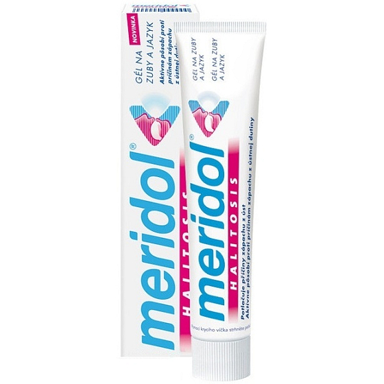 Meridol Halitosis Gel für Zähne und Zunge 75 ml