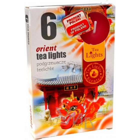 Teelichter Orient duftende Teelichter 6 Stück