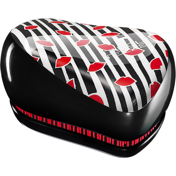 Tangle Teezer Compact Professionelle kompakte Haarbürste, Lulu Kiss