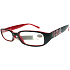 Berkeley Reading Brille +1.50 schwarz-rot mit Blumen 1 Stück MC 2103