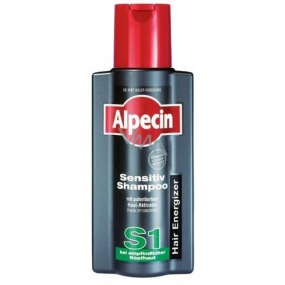 Alpecin Sensitive S1 Shampoo aktiviert das Haarwachstum für empfindliche Kopfhaut 250 ml