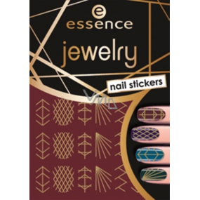 Essence Nail Art Jewelry Nagelaufkleber 09 1 Blatt