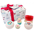 Bomb Cosmetics Geschenk voller Liebe Ballistik 2 x 160 g + Ball 30 g + Block 50 g + Seife 100 g, Kosmetikset