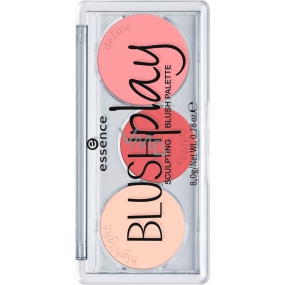 Essence Blush Play Sculpting Blush-Palette 10 Play It Peach 8 g