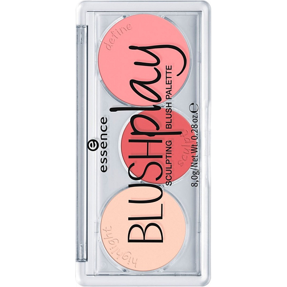 Essence Blush Play Sculpting Blush-Palette 10 Play It Peach 8 g