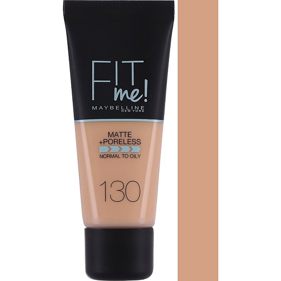 Maybelline Fit Me Matt & Porenloses Make-up 130 Buff Beige 30 ml