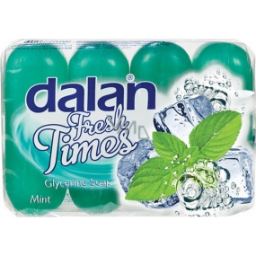 Dalan Fresh Time Mint Glycerin Feste Toilettenseife 4 x 90 g