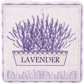 Böhmen Geschenke Lavendel Blumentopf dekorative Fliese 10 x 10 cm