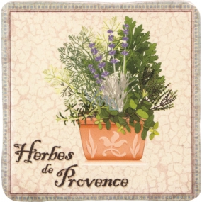 Böhmische Geschenke de Provence dekorative Fliese 10 x 10 cm
