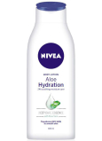 Nivea Aloe & Hydration leichtes Körpermilch mit Pumpe, 400 ml