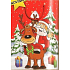 Nekupto Geschenk Papiertüte 32,5 x 26 x 13 cm Weihnachten 1476 30 WBL
