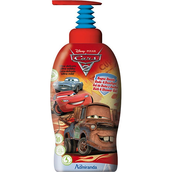 Disney Cars McQueen II 2in1 Bade- und Duschgel für Kinder 1 l