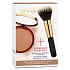 Collistar Silk Effect Bronzing Powder 09 Sonnenkristalle 12 g + kosmetischer Puderpinsel, kosmetisches Set