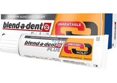 Blend-a-dent Plus Dual Power Fixierungscreme für Zahnprothesen 40 g