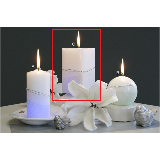 Lima Magic Artic Candle Prism 65 x 120 mm 1 Stück