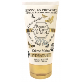 Jeanne en Provence Beurre de Karité & Miel Sheabutter und Honig extra pflegende und heilende Handcreme 75 ml