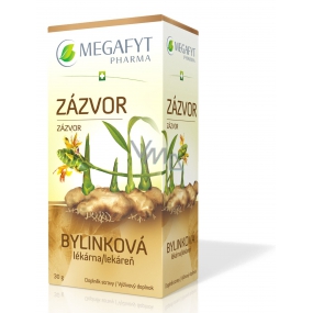 Megafyt Herbal Pharmacy Ingwer-Kräutertee hilft bei Verdauung, Atmung und Wohlbefinden 20 x 1,5 g